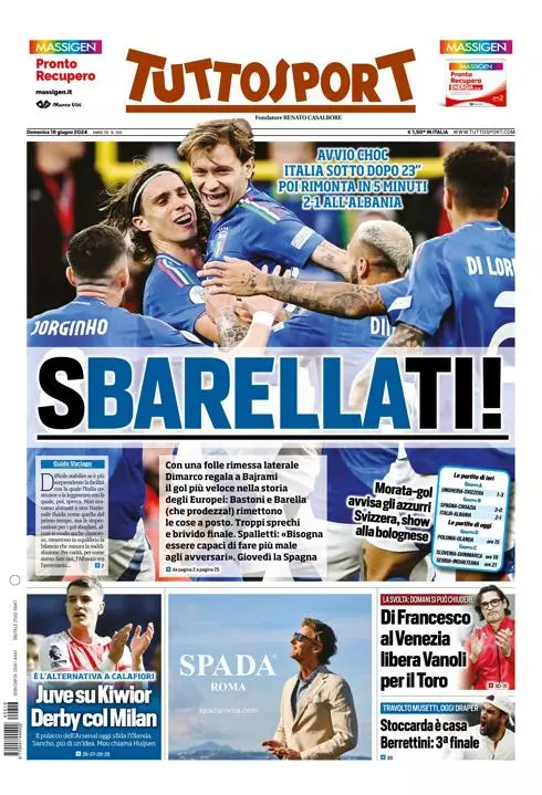 Prima-pagina-tutto-sport-edizione-di-oggi-16-06-2024