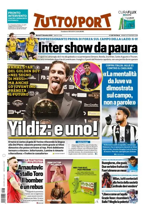 Prima-pagina-tutto-sport-edizione-di-oggi-17-12-2024