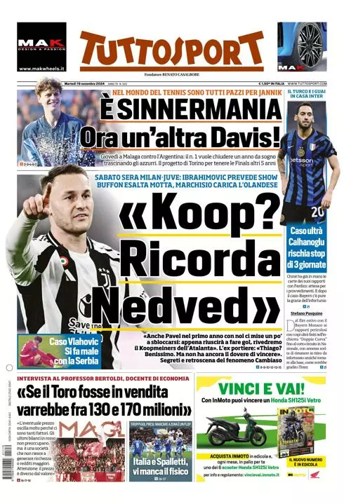 Prima-pagina-tutto-sport-edizione-di-oggi-19-11-2024