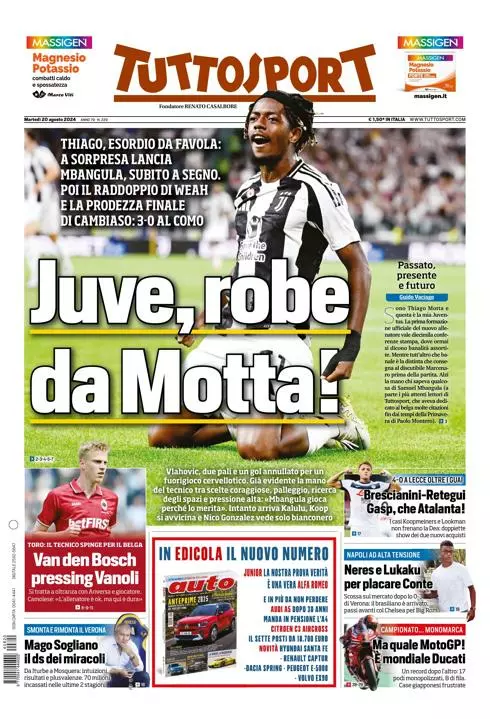 Prima-pagina-tutto-sport-edizione-di-oggi-20-08-2024