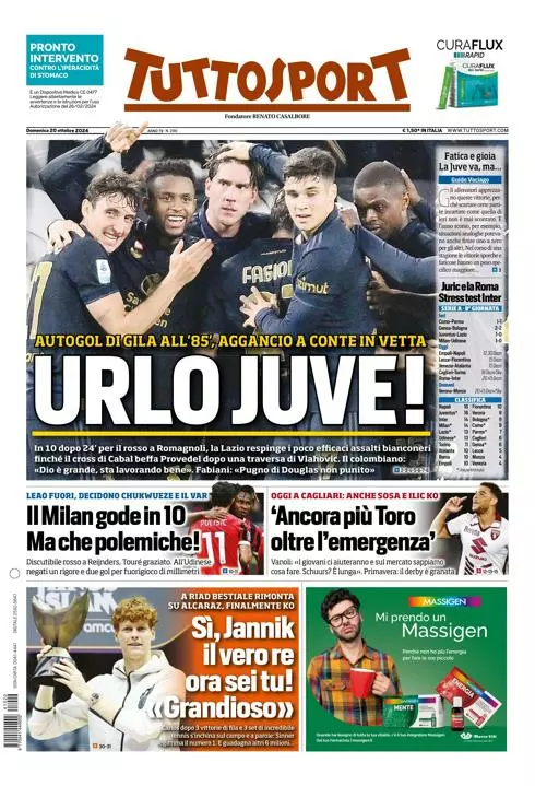 Prima-pagina-tutto-sport-edizione-di-oggi-20-10-2024