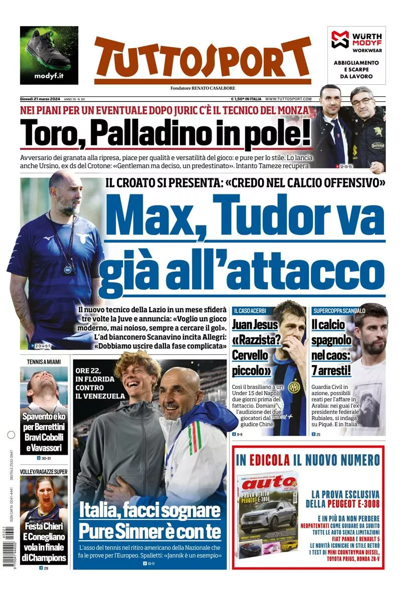 Prima-pagina-tutto-sport-edizione-di-oggi-21-03-2024