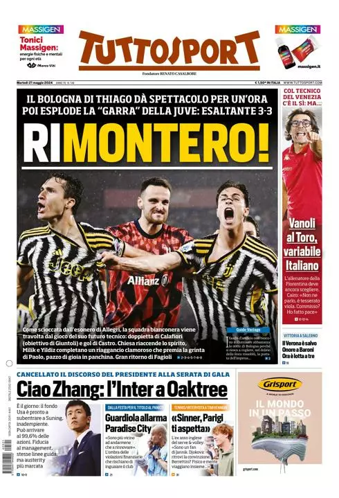 Prima-pagina-tutto-sport-edizione-di-oggi-21-05-2024