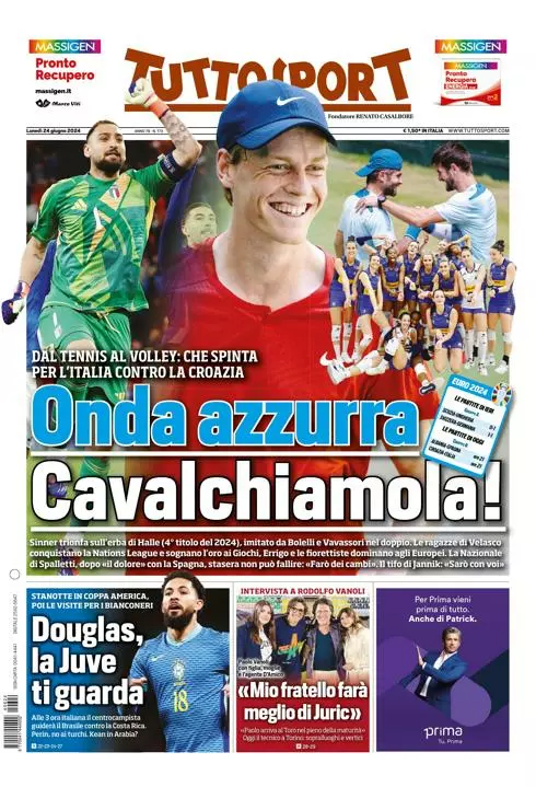 Prima-pagina-tutto-sport-edizione-di-oggi-24-06-2024