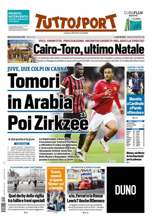 Prima-pagina-tutto-sport-edizione-di-oggi-24-12-2024