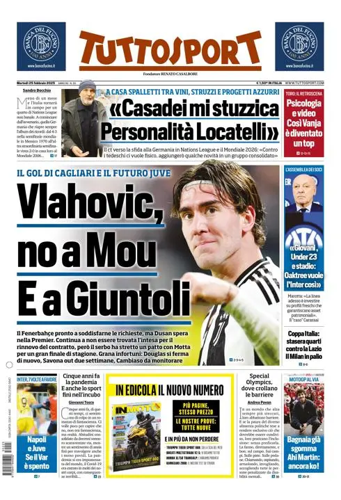 Prima-pagina-tutto-sport-edizione-di-oggi-25-02-2025