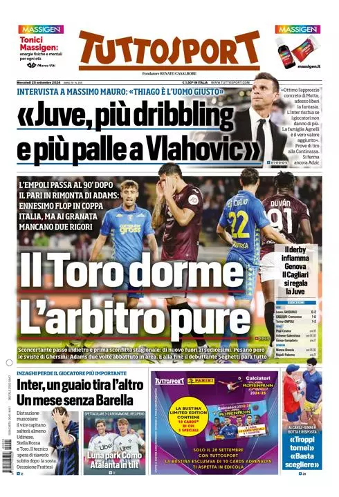 Prima-pagina-tutto-sport-edizione-di-oggi-25-09-2024