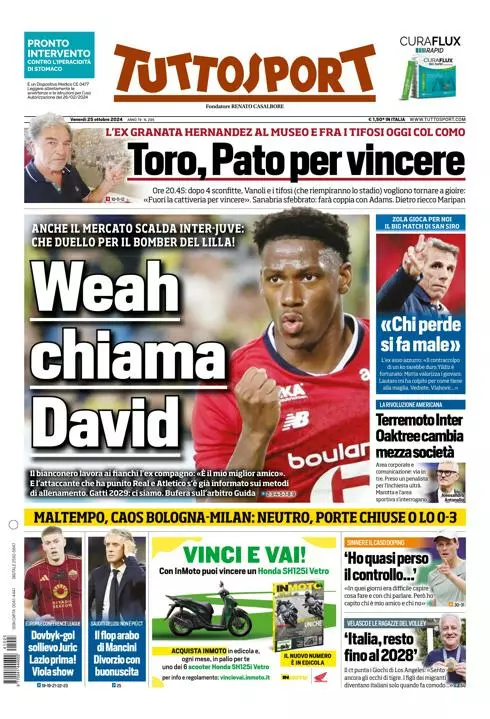 Prima-pagina-tutto-sport-edizione-di-oggi-25-10-2024