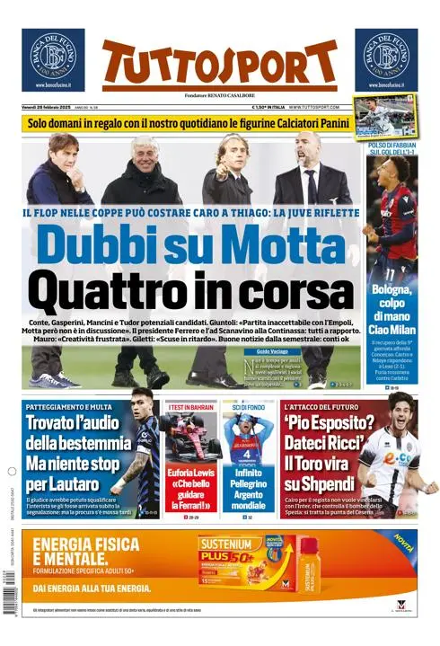 Prima-pagina-tutto-sport-edizione-di-oggi-28-02-2025