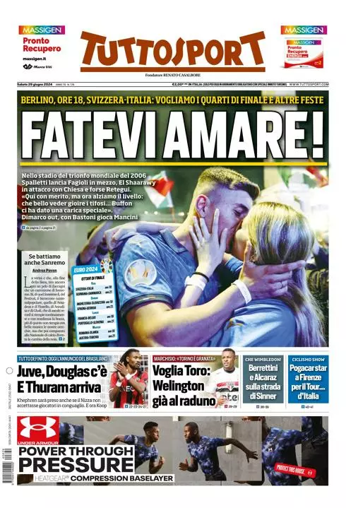 Prima-pagina-tutto-sport-edizione-di-oggi-29-06-2024