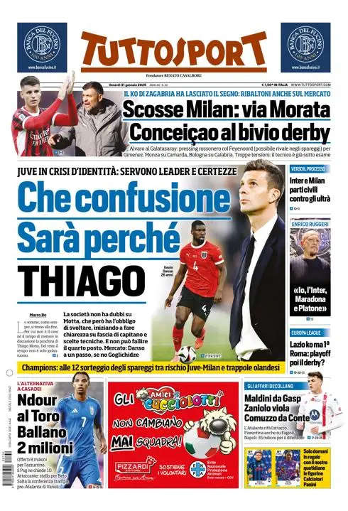 Prima-pagina-tutto-sport-edizione-di-oggi-31-01-2025