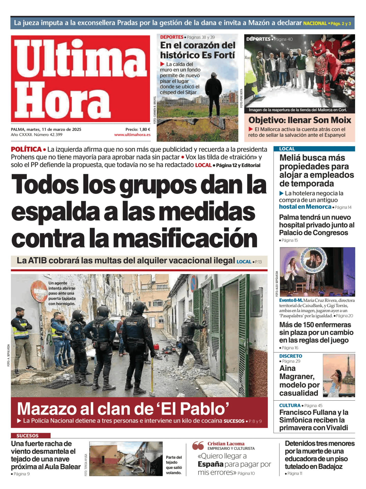 Prima-pagina-ultima-hora-oggi-edizione-di-oggi-20250311