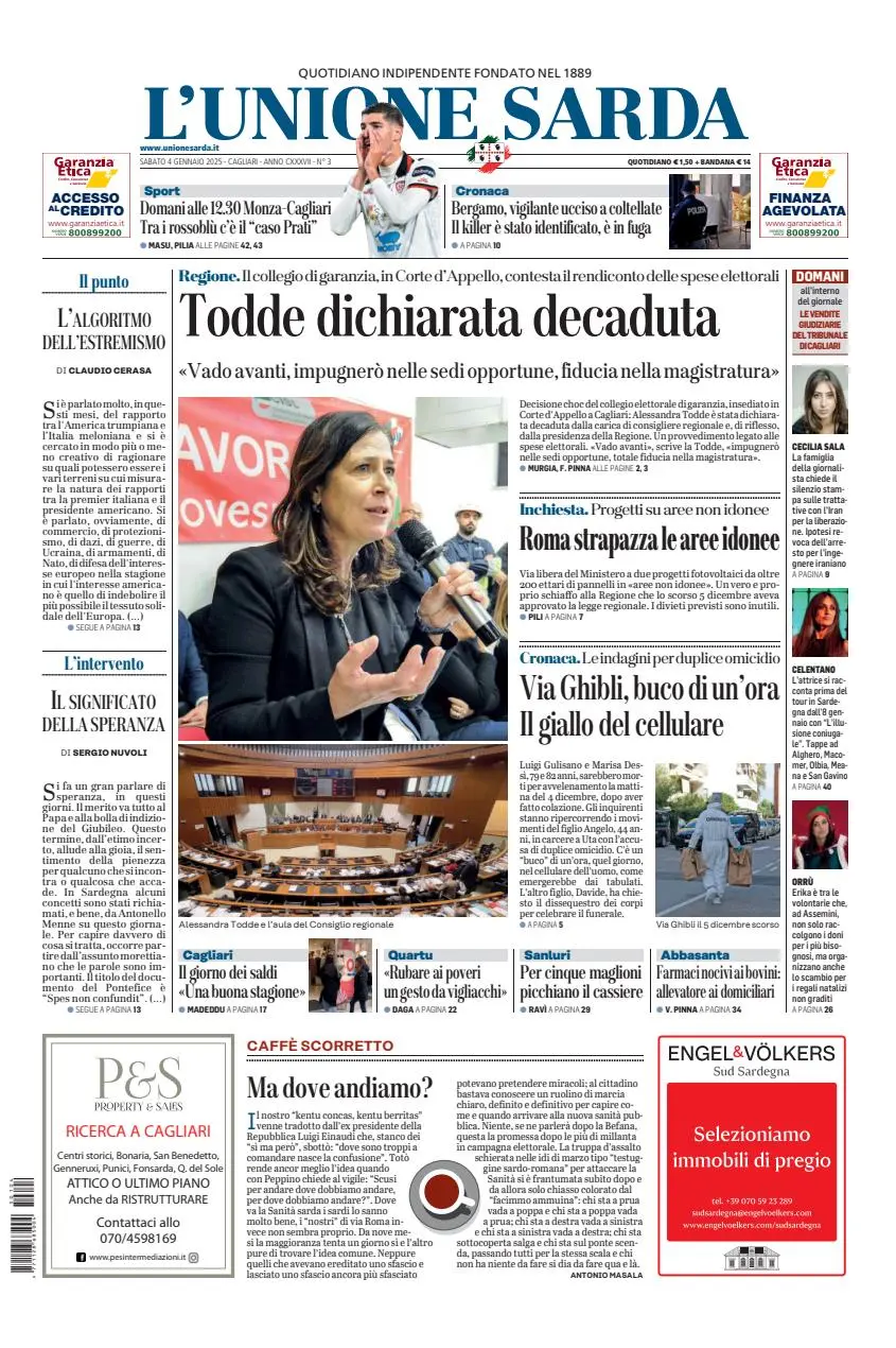 Prima-pagina-unione_sarda-edizione-di-oggi-04-01-2025