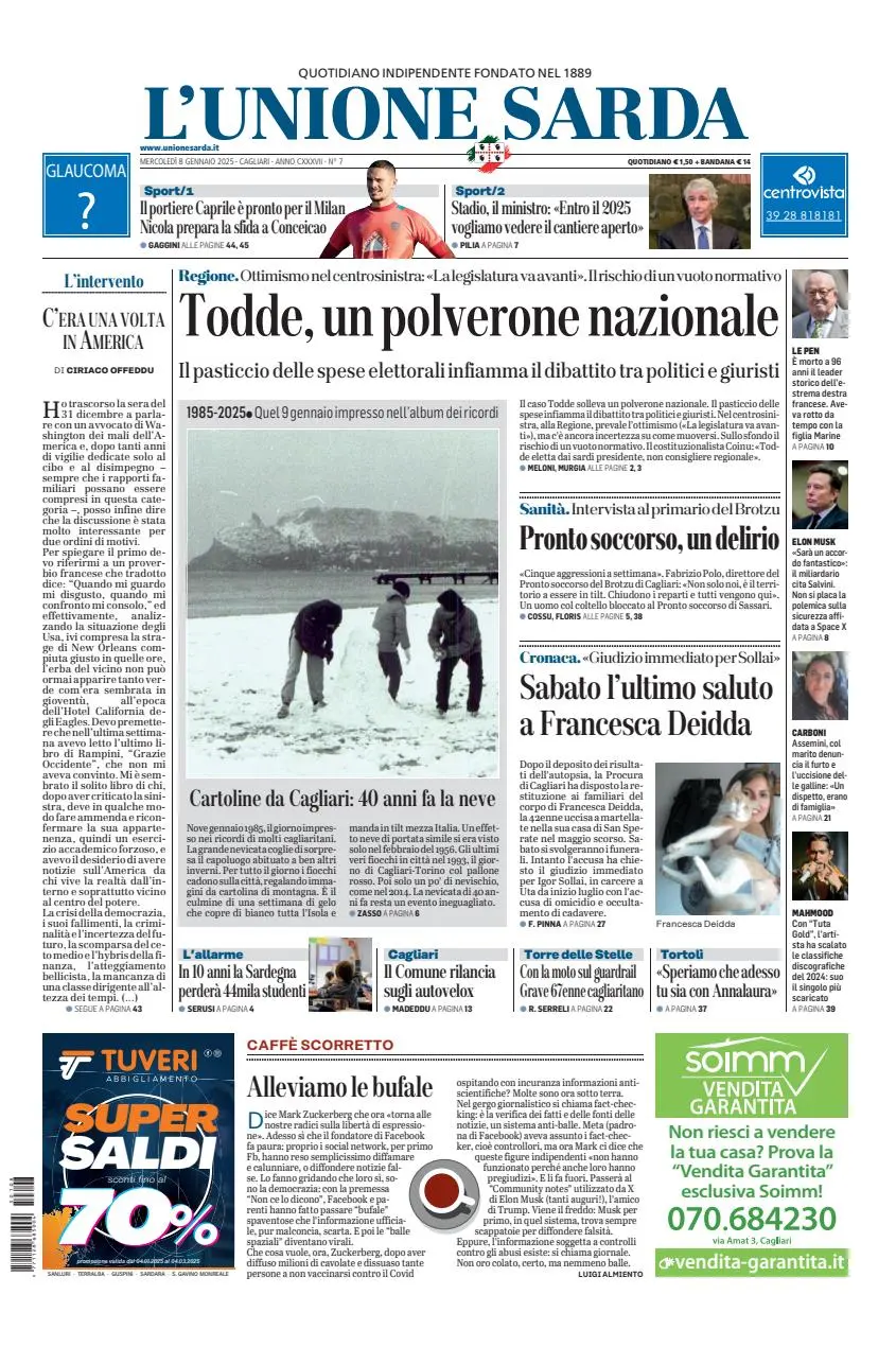 Prima-pagina-unione_sarda-edizione-di-oggi-08-01-2025