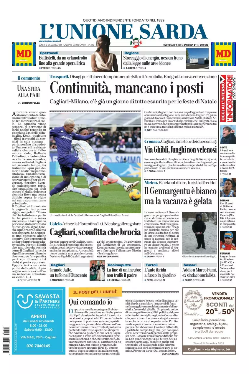 Prima-pagina-unione_sarda-edizione-di-oggi-09-12-2024