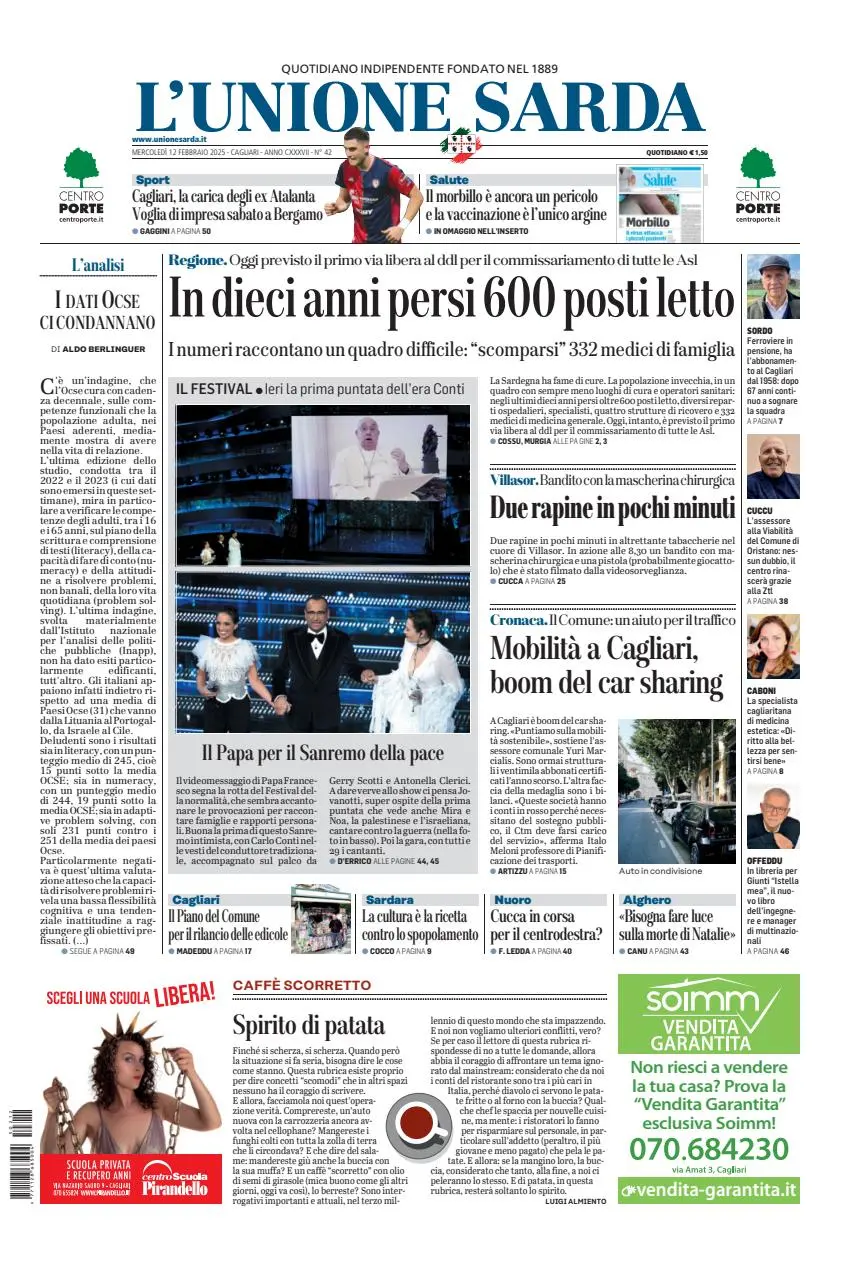 Prima-pagina-unione_sarda-edizione-di-oggi-12-02-2025