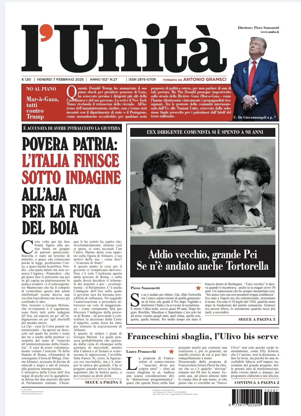 Prima-pagina-unita-oggi-edizione-di-oggi-06-02-2025