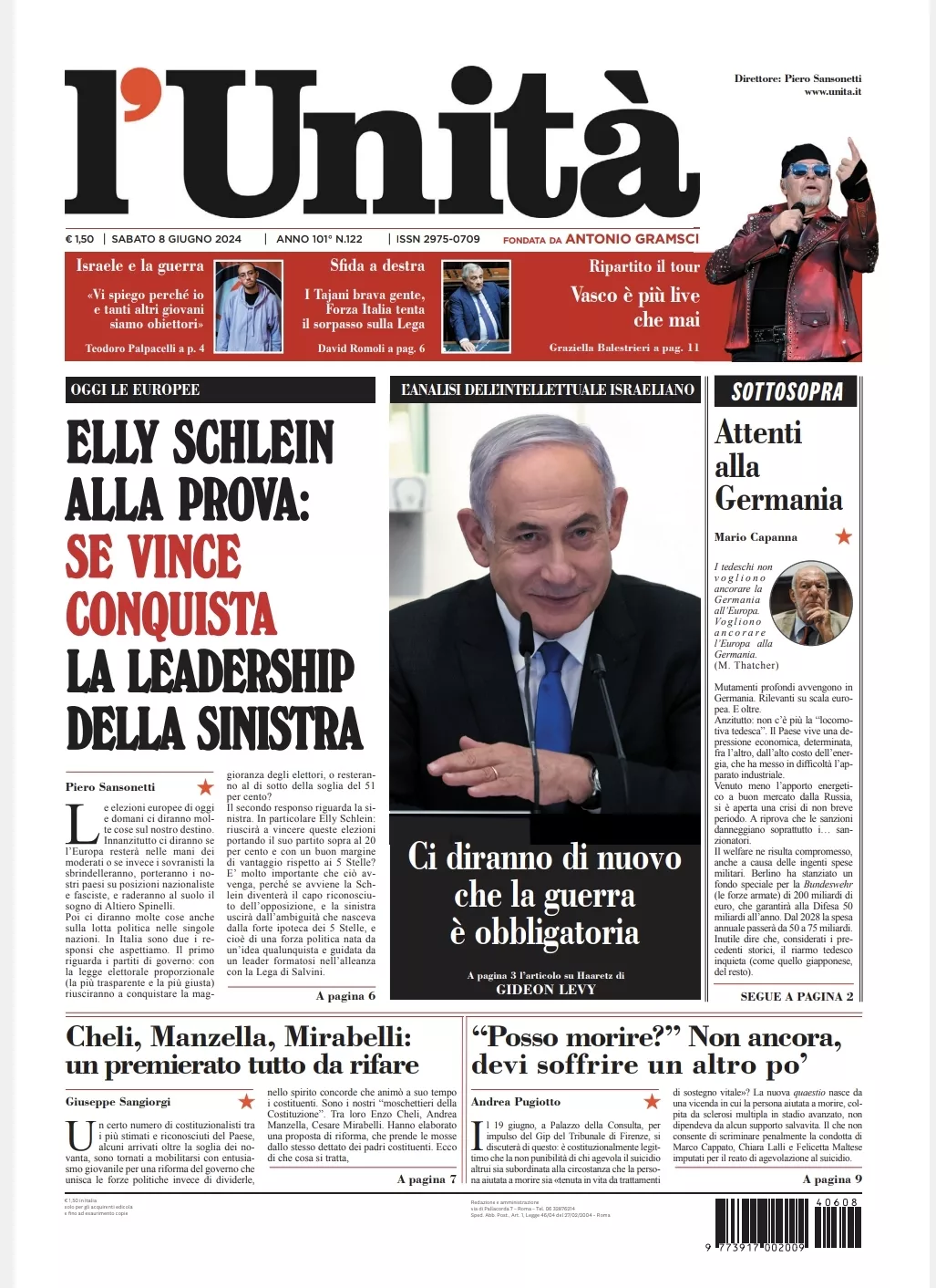 Prima-pagina-unita-oggi-edizione-di-oggi-07-06-2024