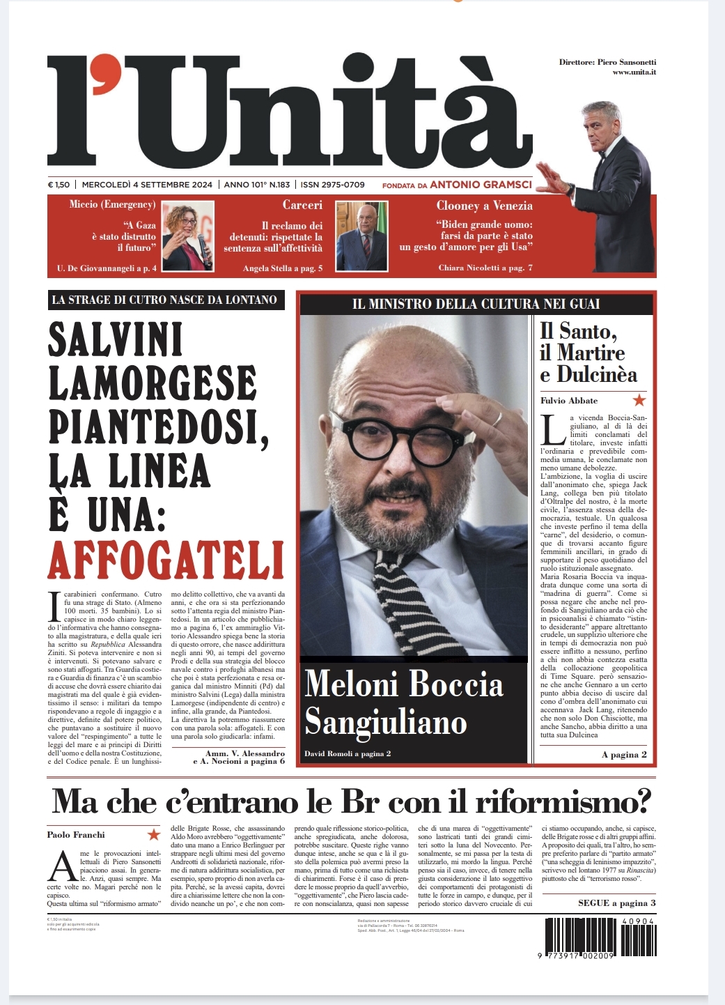 Prima-pagina-unita-oggi-edizione-di-oggi-Array