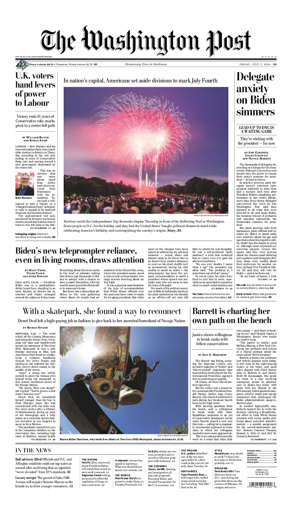 Prima-pagina-washington_post-edizione-di-oggi-05-07-2024