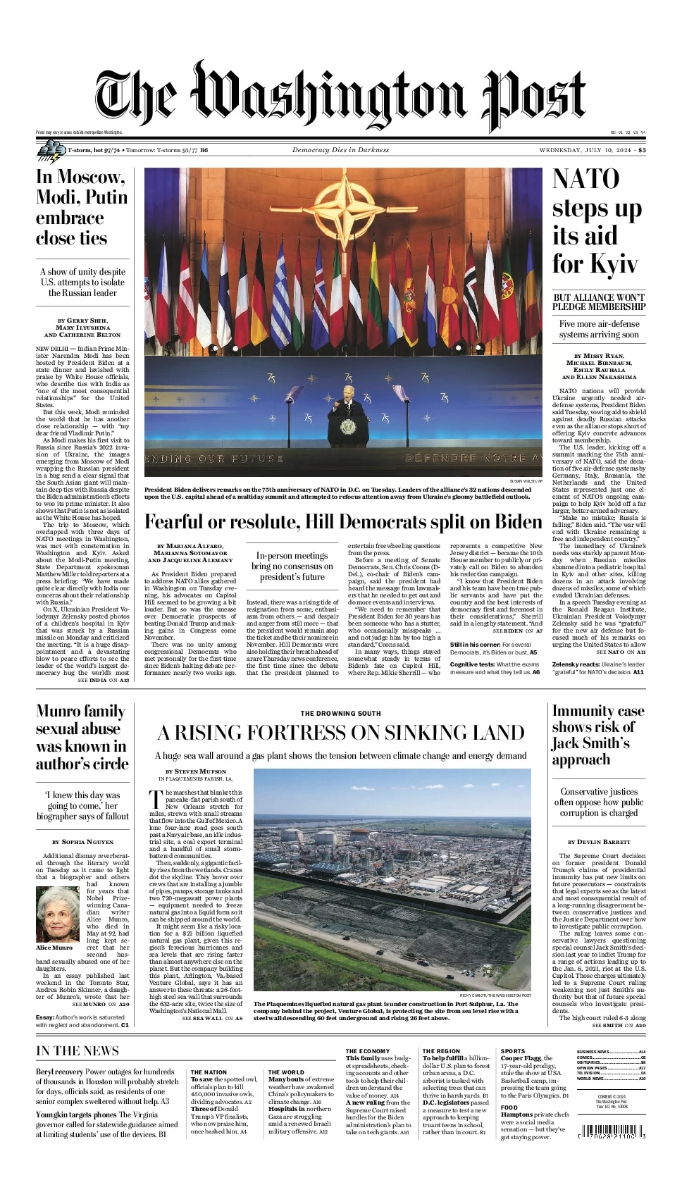 Prima-pagina-washington_post-edizione-di-oggi-10-07-2024