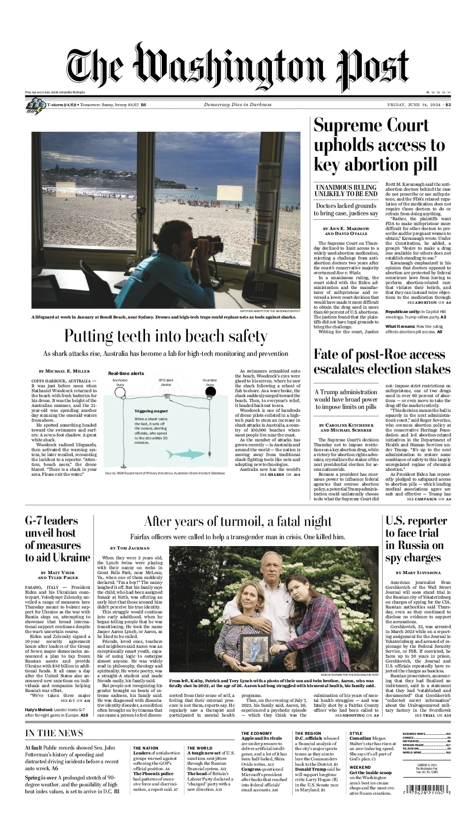 Prima-pagina-washington_post-edizione-di-oggi-14-06-2024