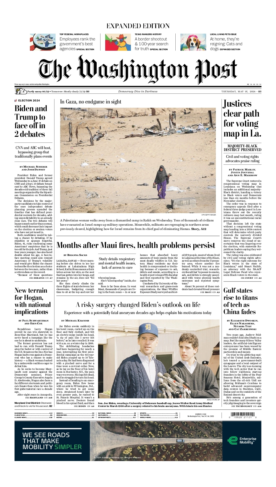 Prima-pagina-washington_post-edizione-di-oggi-16-05-2024