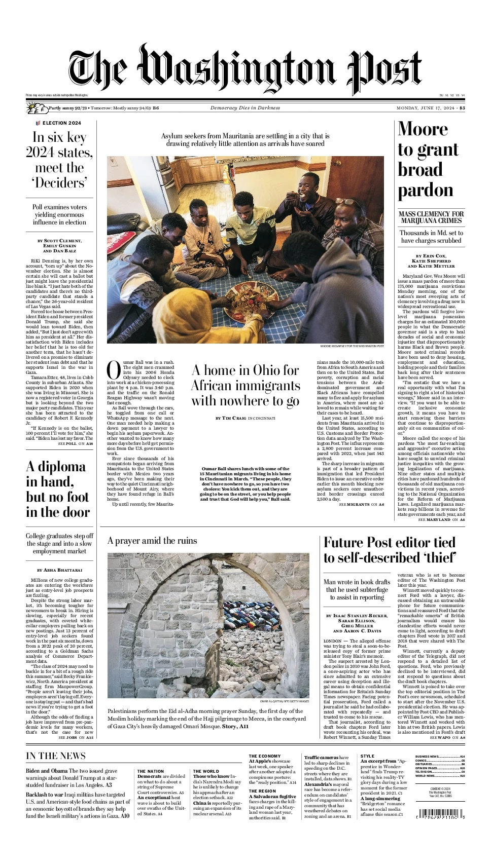 Prima-pagina-washington_post-edizione-di-oggi-17-06-2024