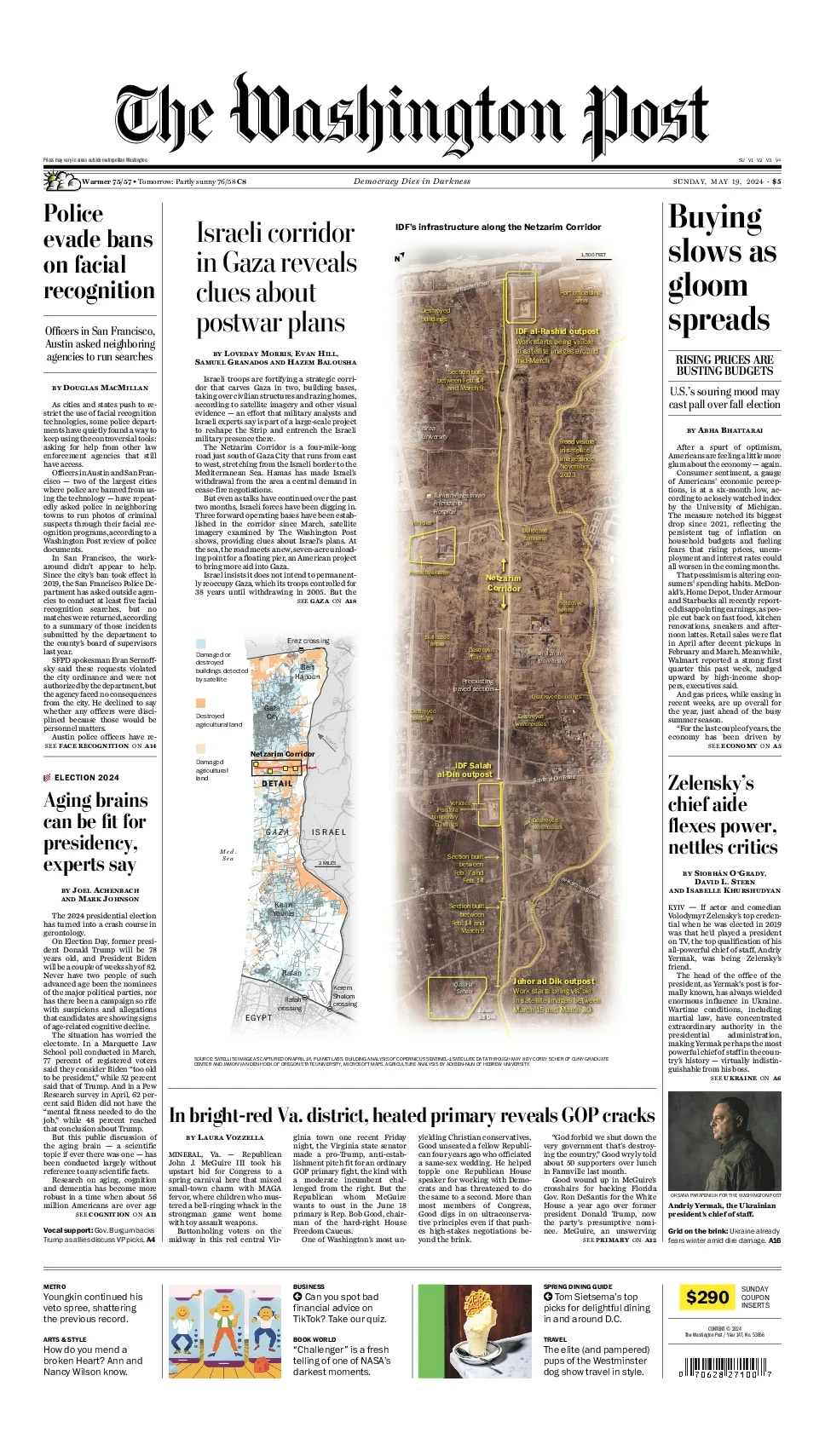 Prima-pagina-washington_post-edizione-di-oggi-19-05-2024