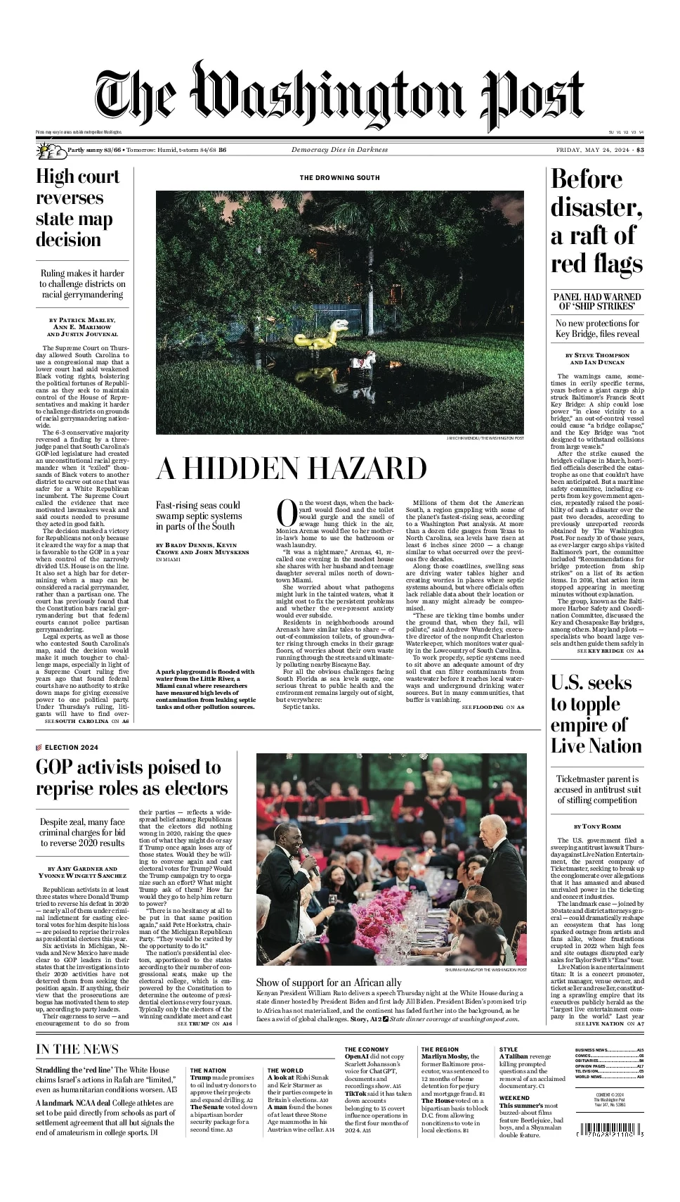 Prima-pagina-washington_post-edizione-di-oggi-24-05-2024