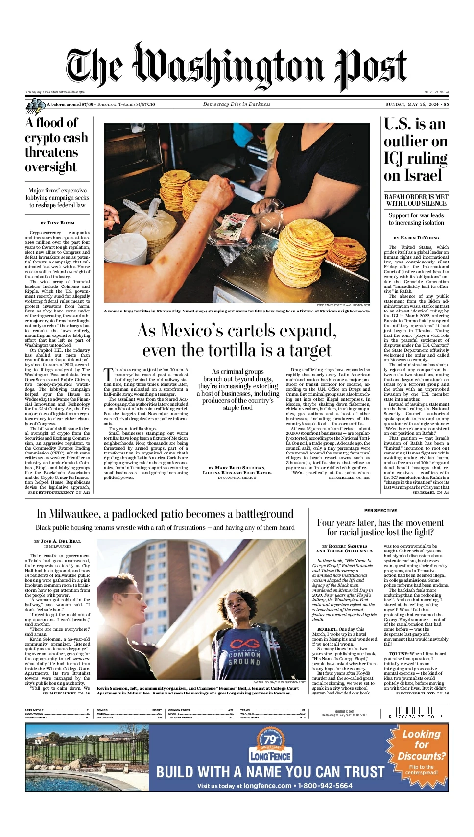 Prima-pagina-washington_post-edizione-di-oggi-26-05-2024