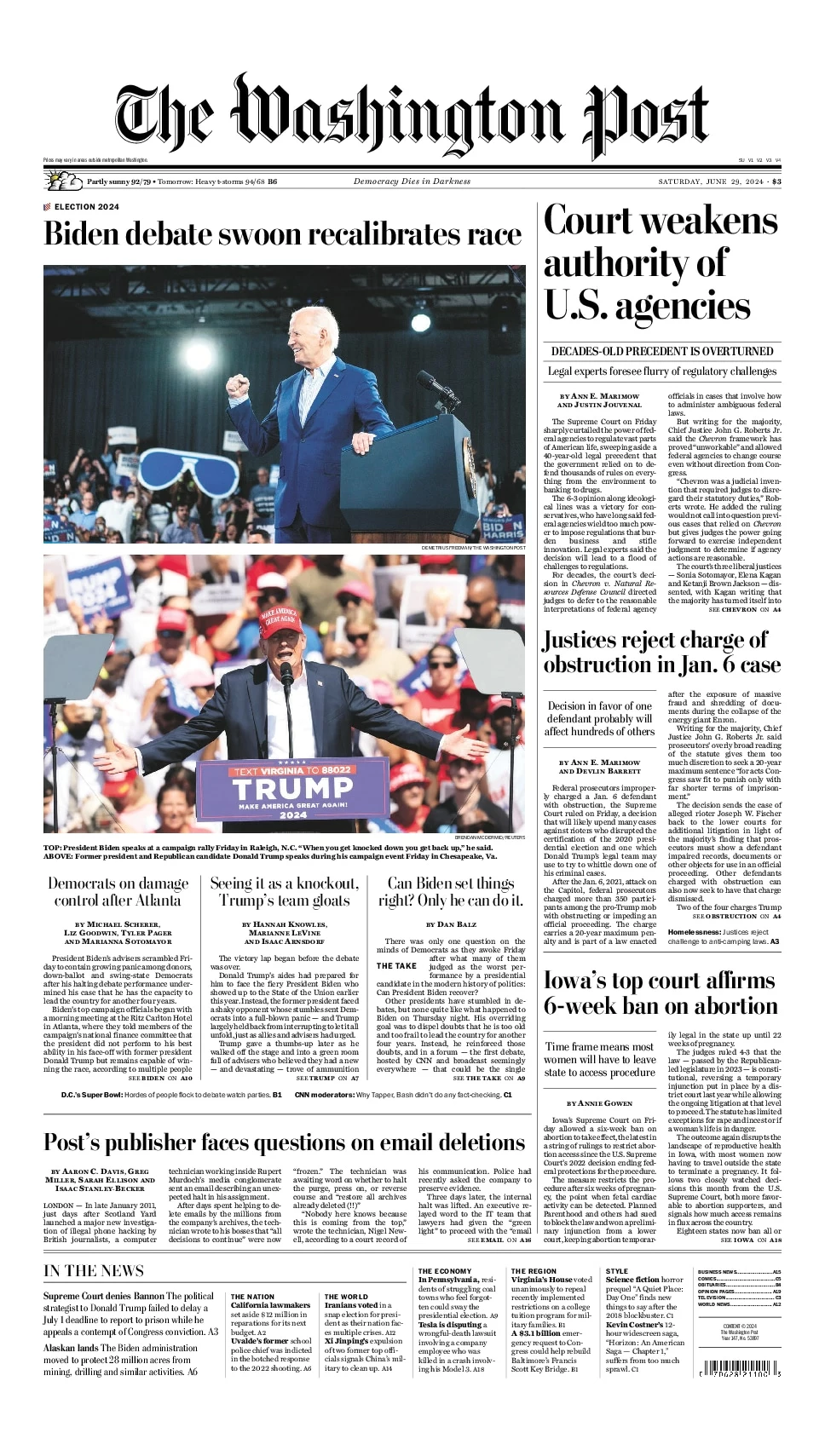 Prima-pagina-washington_post-edizione-di-oggi-29-06-2024