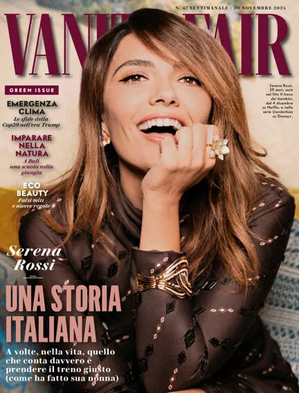 Prima-pagina-settimanale-vanity-fair-del-19-11-2024