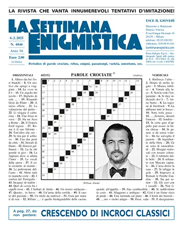 Prima-pagina-settimanale-settimana-enigmistica-edizione-del-28-01-2025